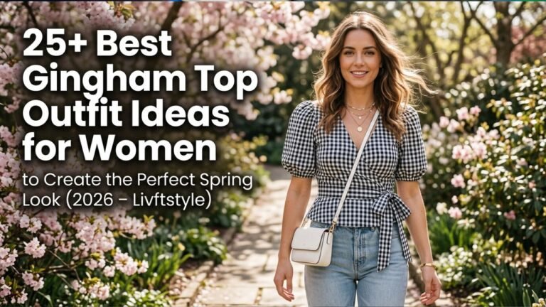 25+ Best Gingham Top Outfit Ideas for Women to Create the Perfect Spring Look