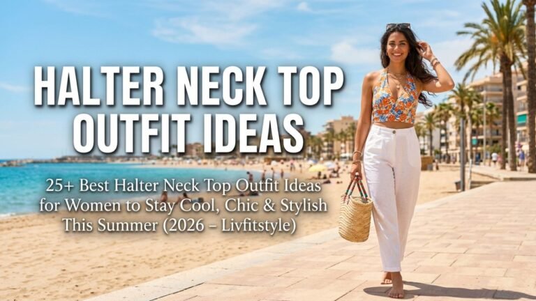 25+ Best Halter Neck Top Outfit Ideas for Women to Stay Cool, Chic & Stylish This Summer