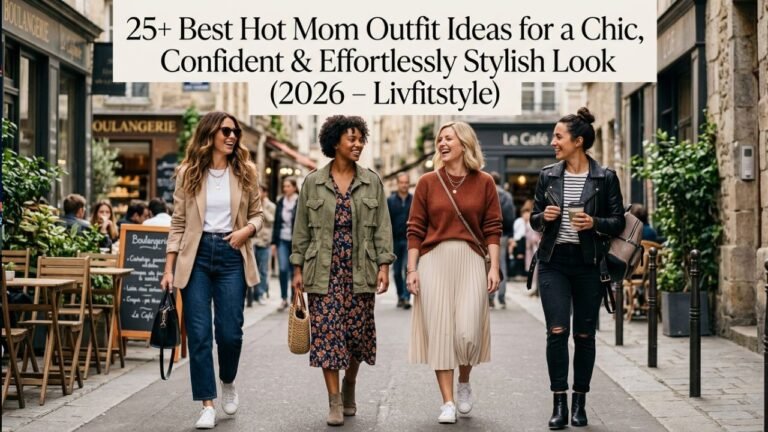 25+ Best Hot Mom Outfit Ideas for a Chic, Confident & Effortlessly Stylish Look (Livfitstyle)