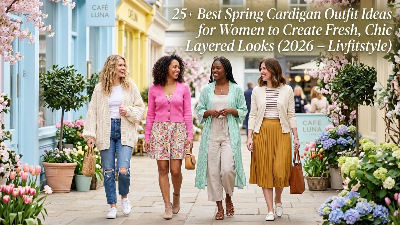 25+ Best Spring Cardigan Outfit Ideas for Women to Create Fresh, Chic Layered Looks