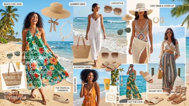 30+ Best Beach Vacation Outfit Ideas for Women Chic Looks 2026