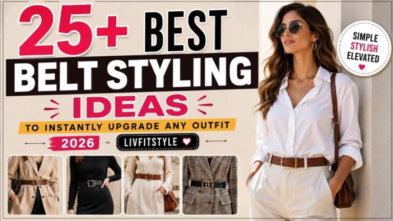 25+ Best Belt Styling Ideas to Instantly Upgrade Any Outfit
