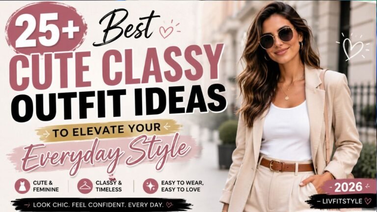 25+ Best Cute Classy Outfit Ideas to Elevate Your Everyday Style