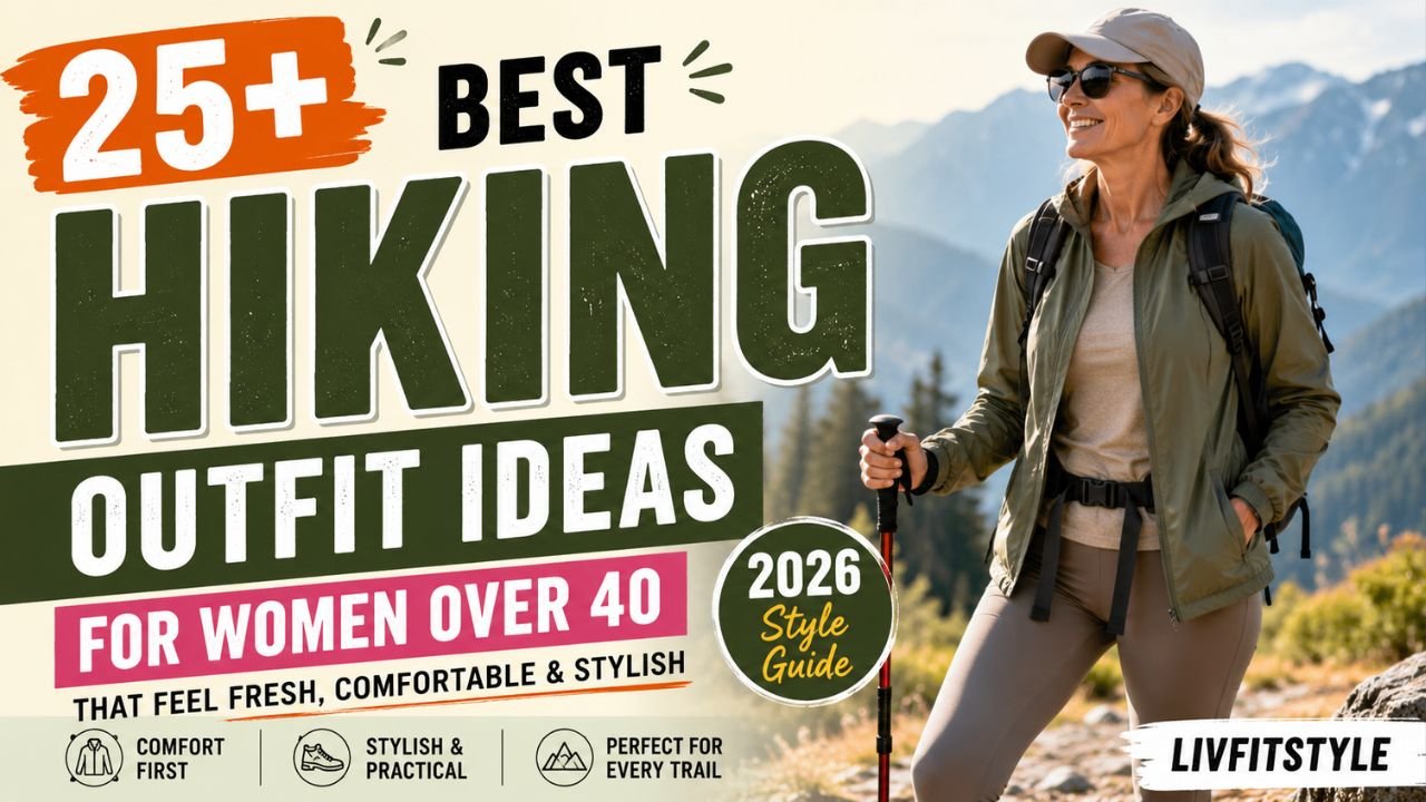 25+ Best Hiking Outfit Ideas for Women Over 40 That Feel Fresh, Comfortable & Stylish