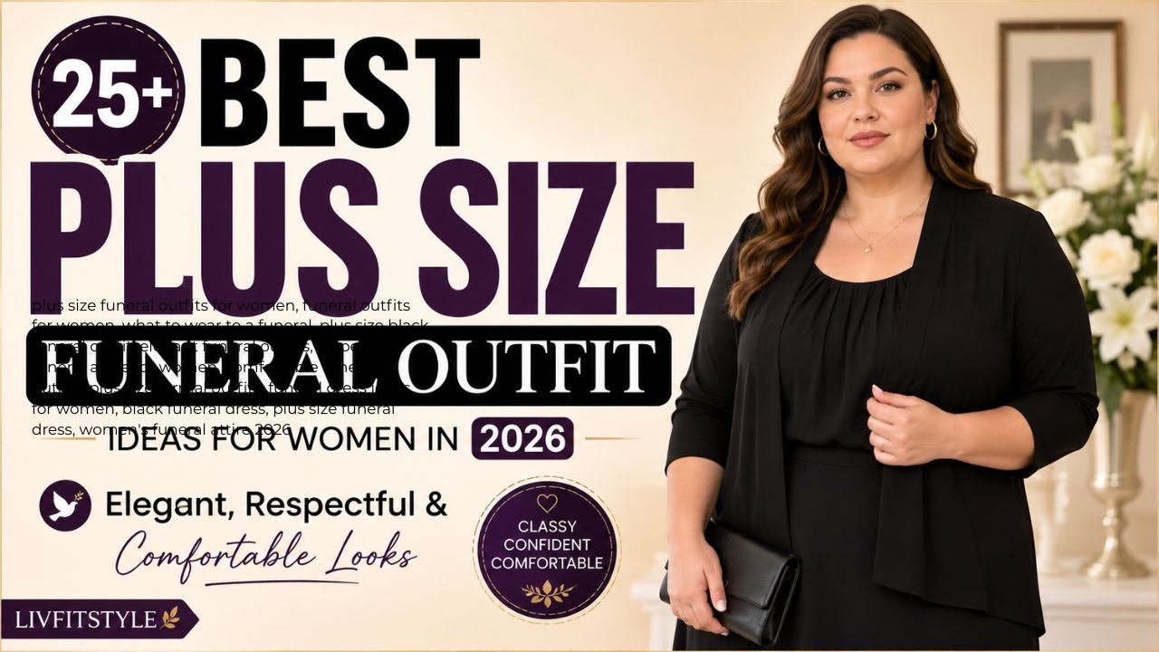 25+ Best Plus Size Funeral Outfit Ideas for Women in – Elegant, Respectful & Comfortable Looks