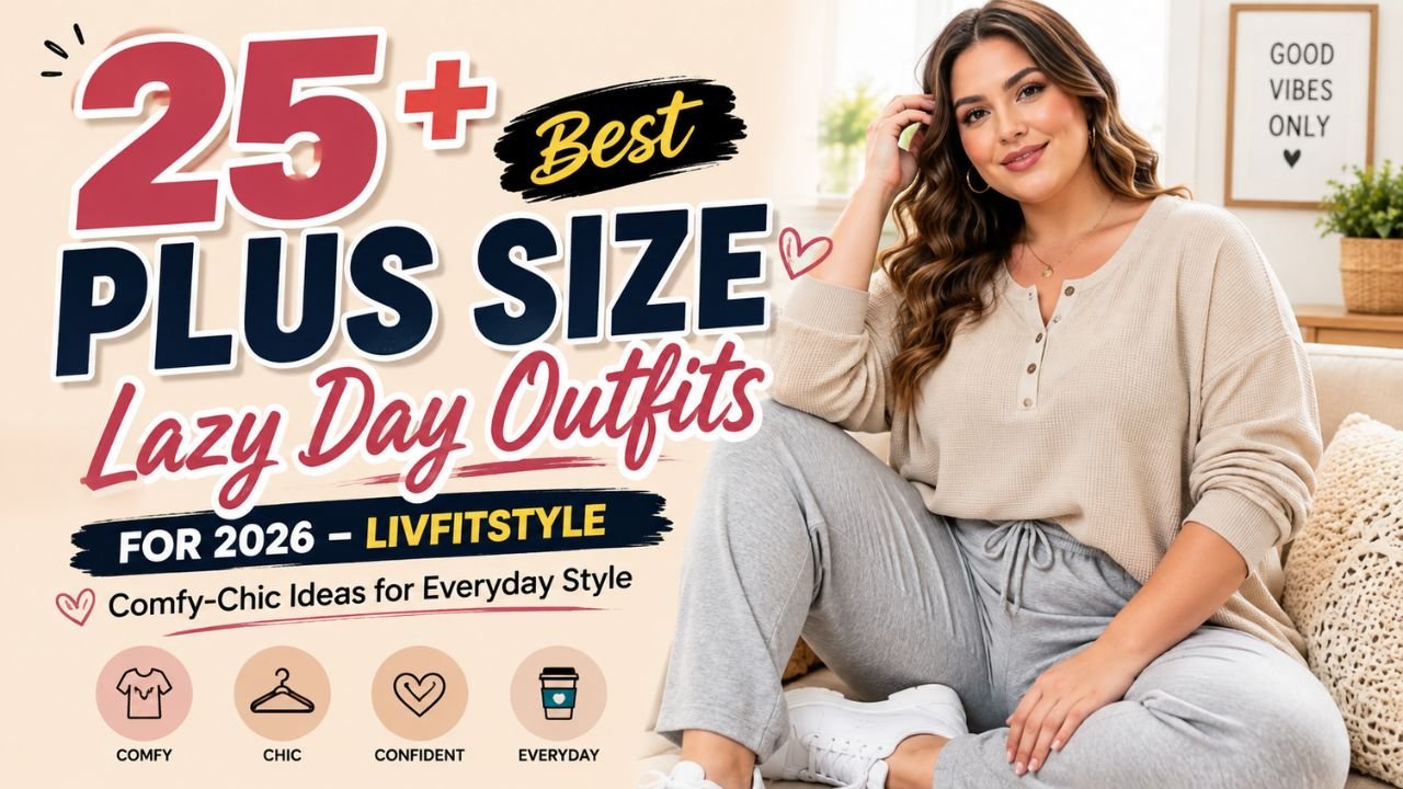 25+ Best Plus Size Lazy Day Outfits for Livfitstyle Comfy-Chic Ideas for Everyday Style