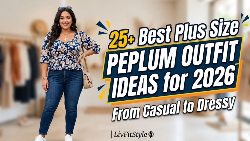 25+ Best Plus Size Peplum Outfit Ideas for 2026 From Casual to Dressy