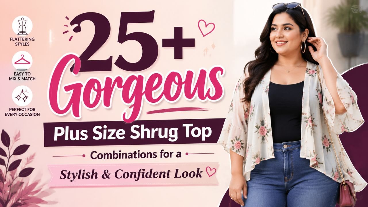 25+ Best Plus Size Shrug Top Outfit Ideas 2026 Chic Layering Looks for Every Occasion
