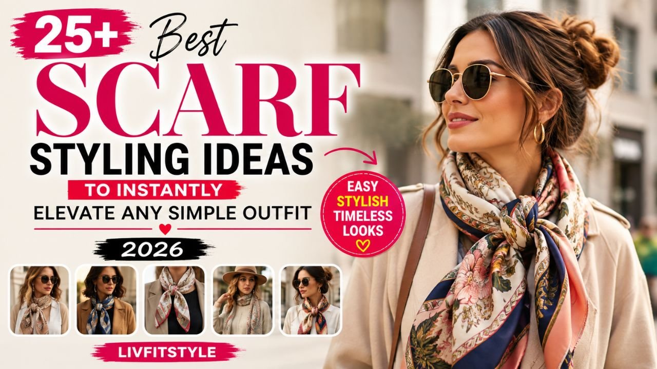 25+ Best Scarf Styling Ideas to Instantly Elevate Any Simple Outfit