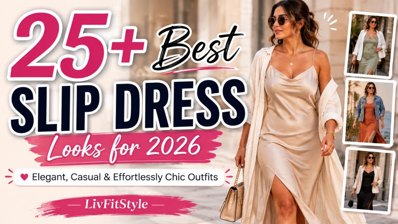 25+ Best Slip Dress Looks for Elegant, Casual & Effortlessly Chic Outfits