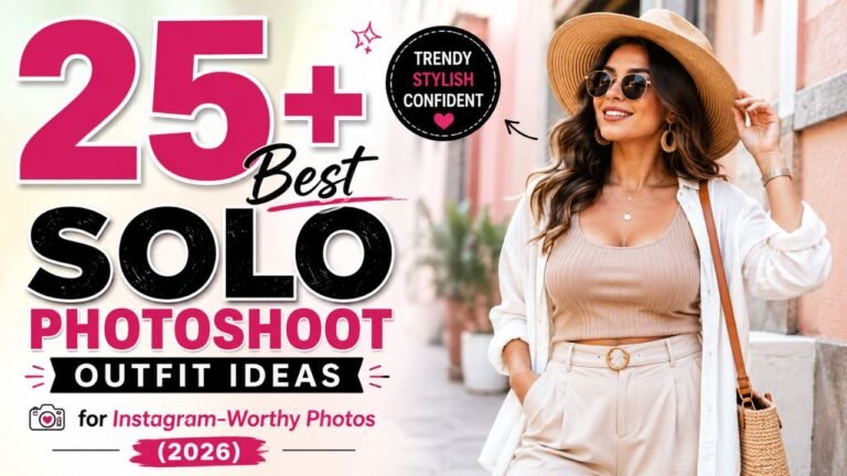 25+ Best Solo Photoshoot Outfit Ideas for Instagram-Worthy Photos
