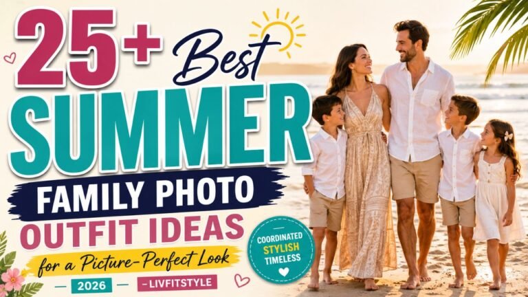 25+ Best Summer Family Photo Outfit Ideas for a Picture-Perfect Look