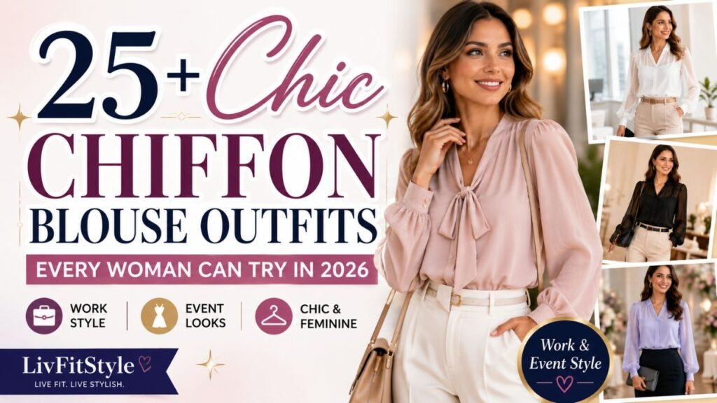 25+ Chic Chiffon Blouse Outfits Every Woman Can Try in 2026  Work & Event Style