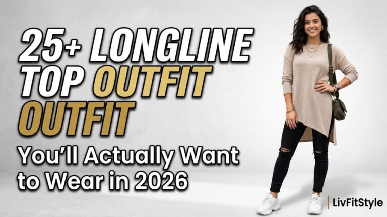 25+ Longline Top Outfits for Women 2027 | Stylish Ways to Wear Jeans, Leggings & Trousers