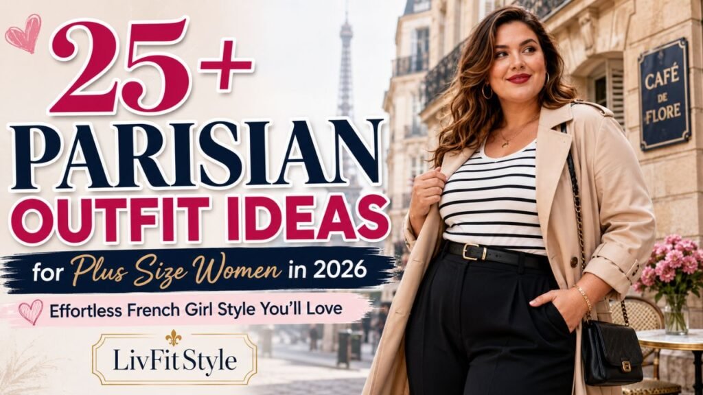 25+ Parisian Outfit Ideas for Plus Size Women in 2026 – Effortless French Girl Style You’ll Love