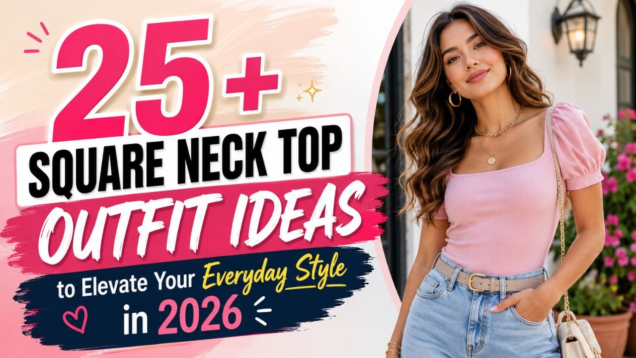 25+ Square Neck Top Outfit Ideas to Elevate Your Everyday Style in 2026