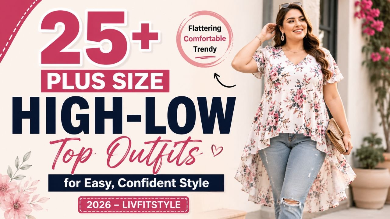 27+ Plus Size High-Low Top Outfits for Easy, Confident Style (2026)