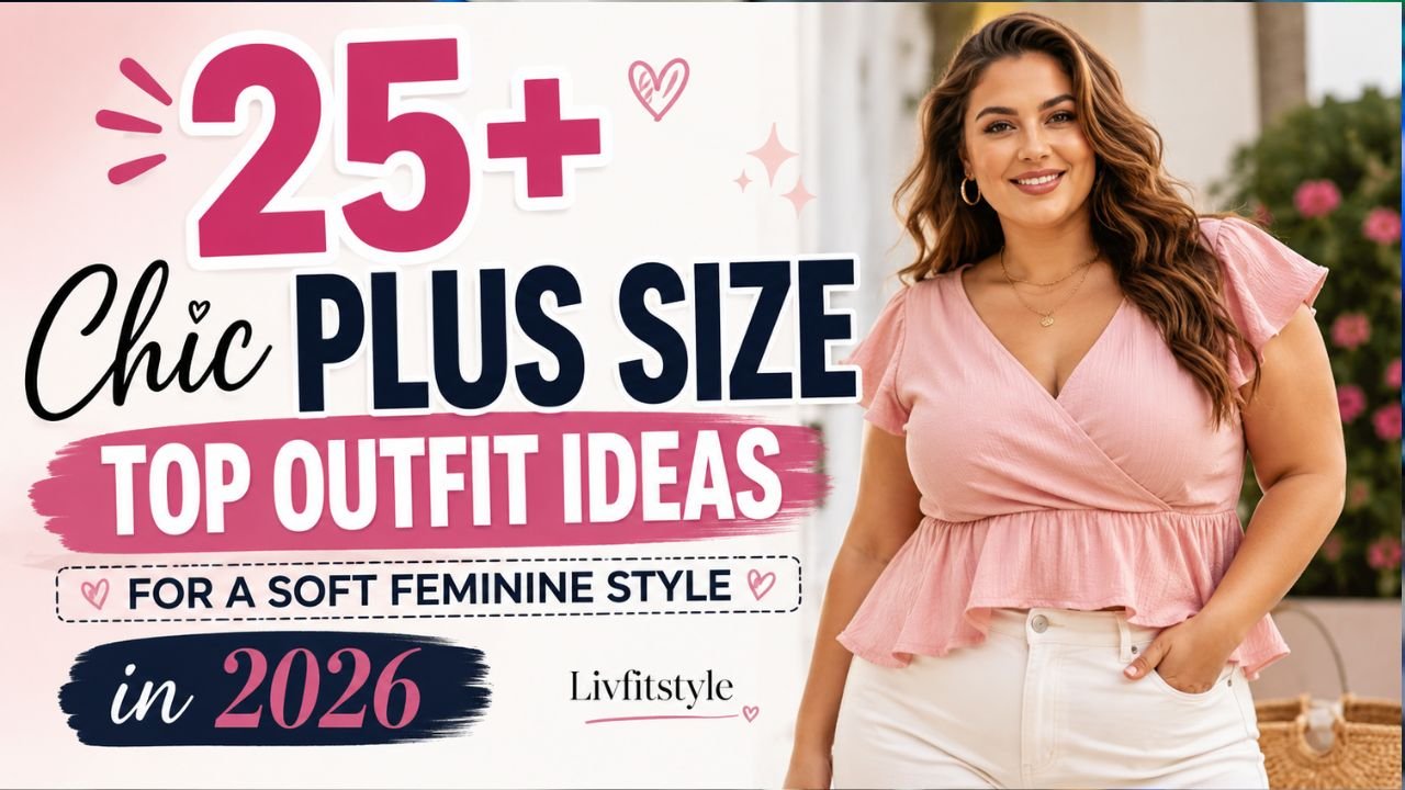 30+ Chic Plus Size Top Outfit Ideas for a Soft Feminine Style in 2026