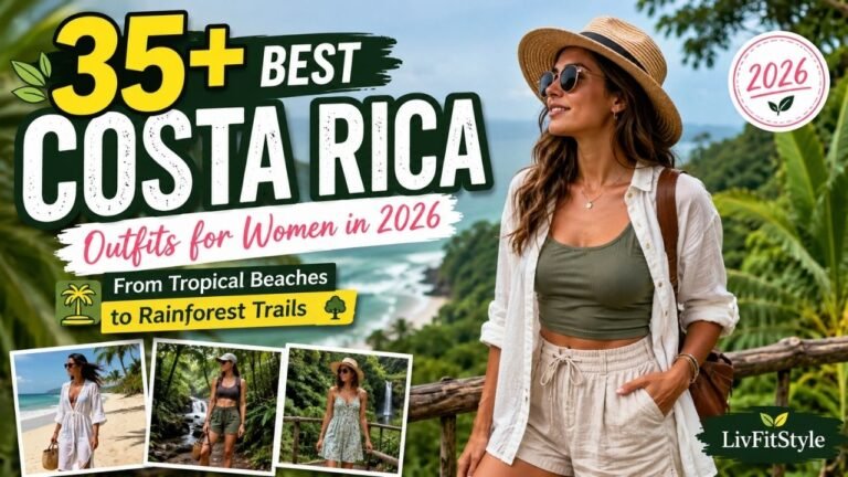 35+ Best Costa Rica Outfits for Women in 2026 From Tropical Beaches to Rainforest Trails LivFitStyle