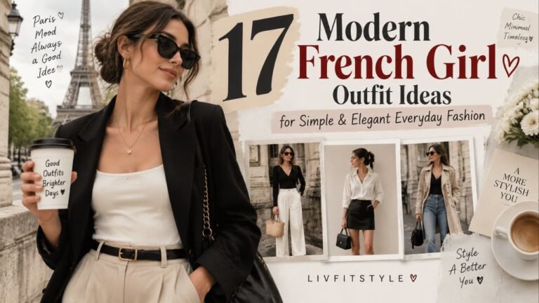 17 Modern French Girl Outfit Ideas for Effortless Everyday Style