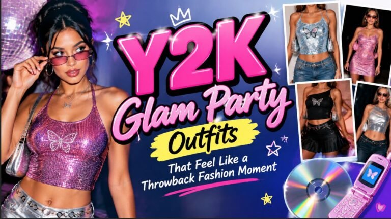 23 Y2K Glam Party Outfits That Feel Like a Throwback Fashion Moment