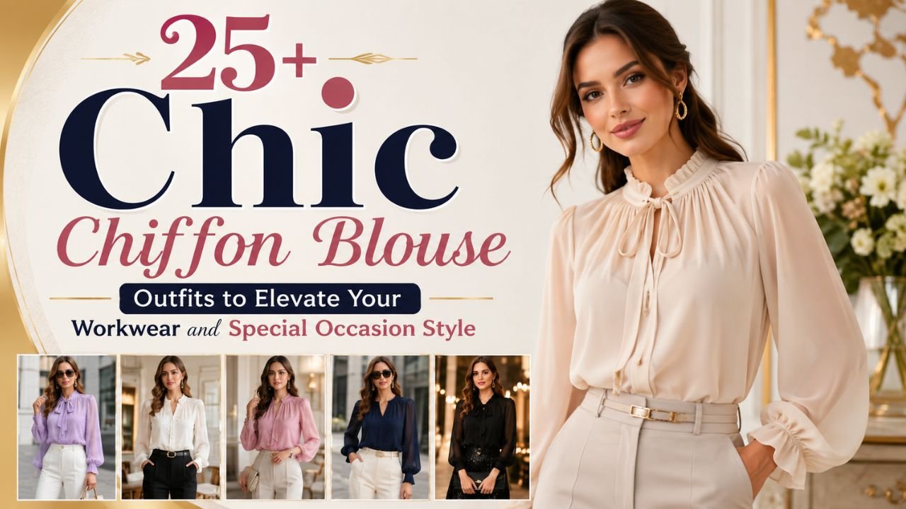 27+ Chic Chiffon Blouse Outfits to Elevate Your Workwear and Special Occasion Style