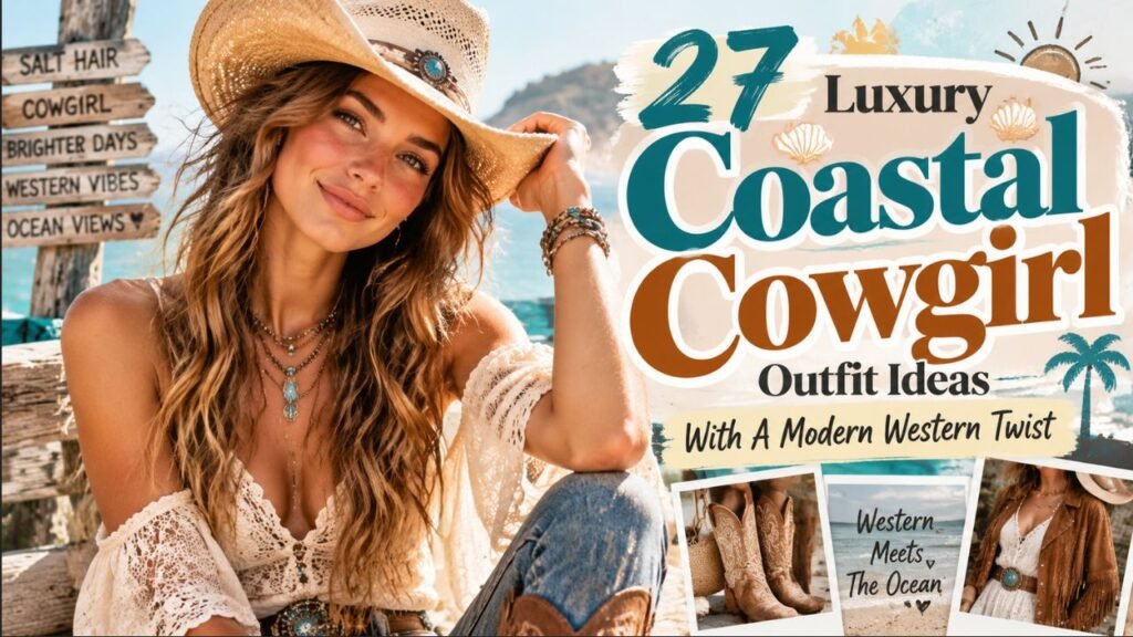 27 Luxury Coastal Cowgirl Outfit Ideas With A Modern Western Twist