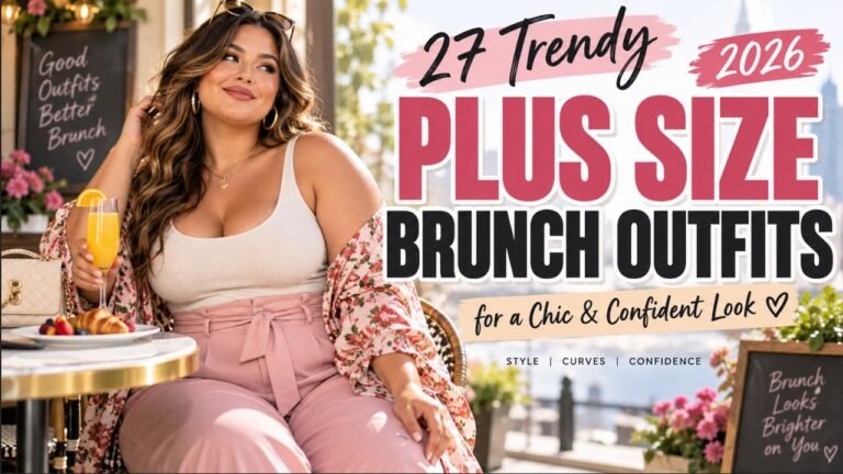 27 Trendy Plus Size Brunch Outfits 2026 for a Chic & Confident Look