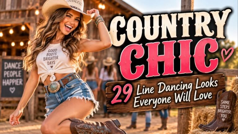 29 Country Chic Line Dancing Looks Everyone Will Love