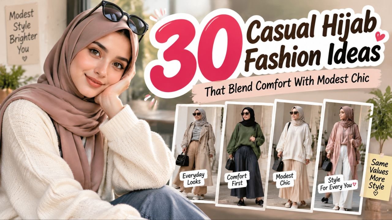 30 Casual Hijab Fashion Ideas That Blend Comfort With Modest Chic