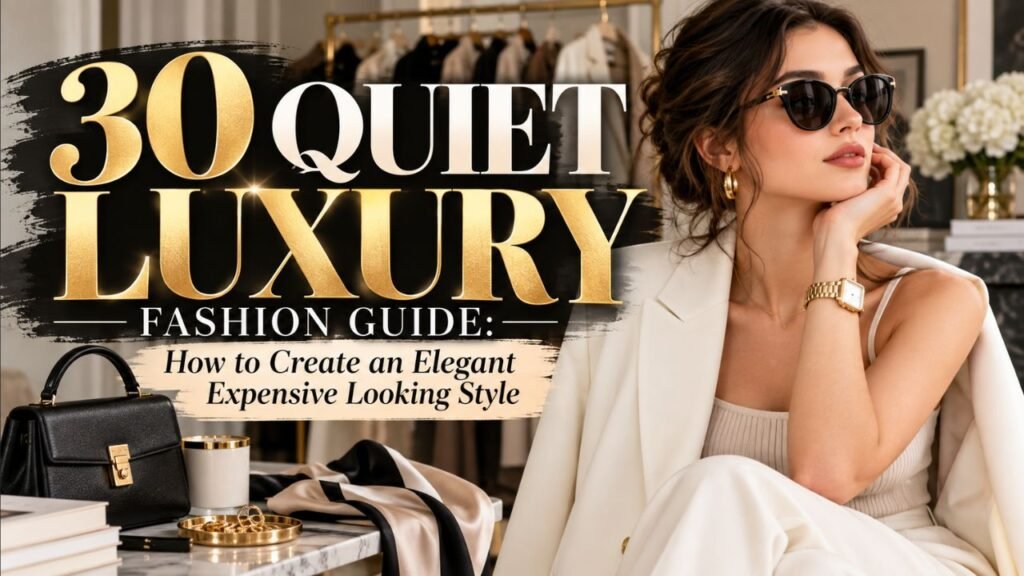 30 Quiet Luxury Fashion Guide How to Create an Elegant Expensive Looking Style