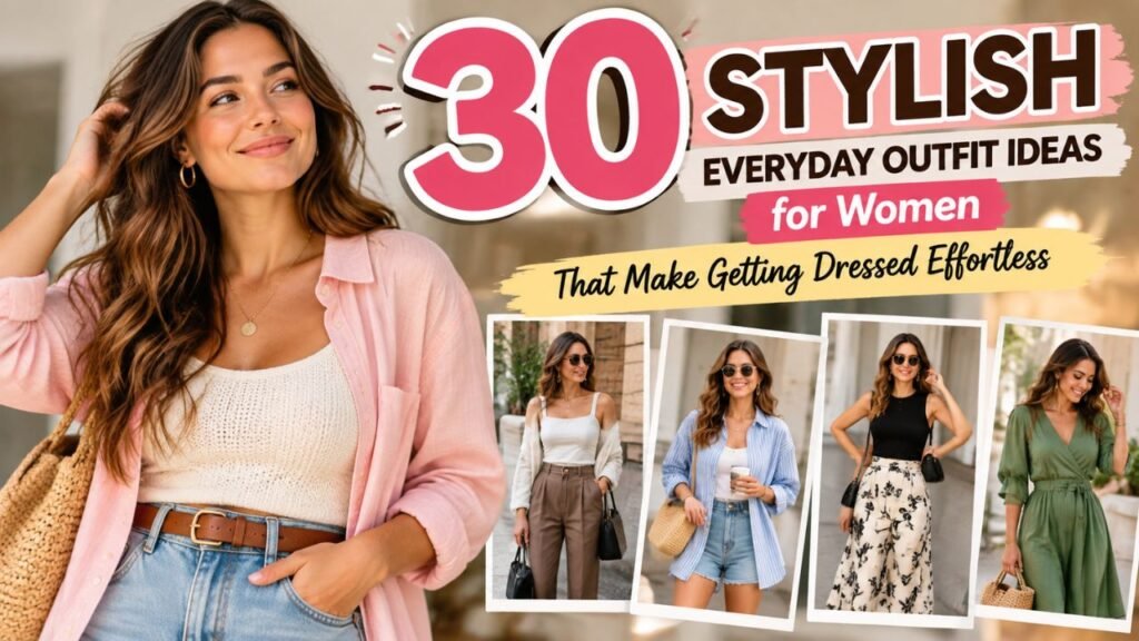 30 Stylish Everyday Outfit Ideas for Women That Make Getting Dressed Effortless