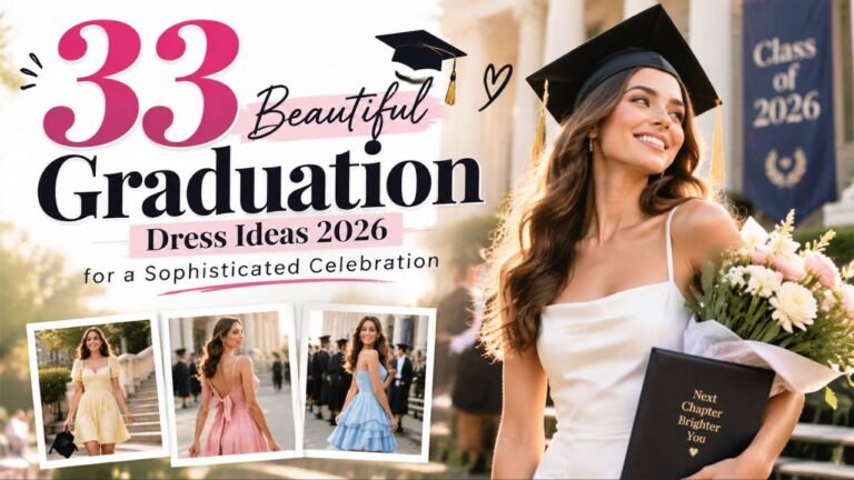 33 Beautiful Graduation Dress Ideas 2026 for a Sophisticated Celebration