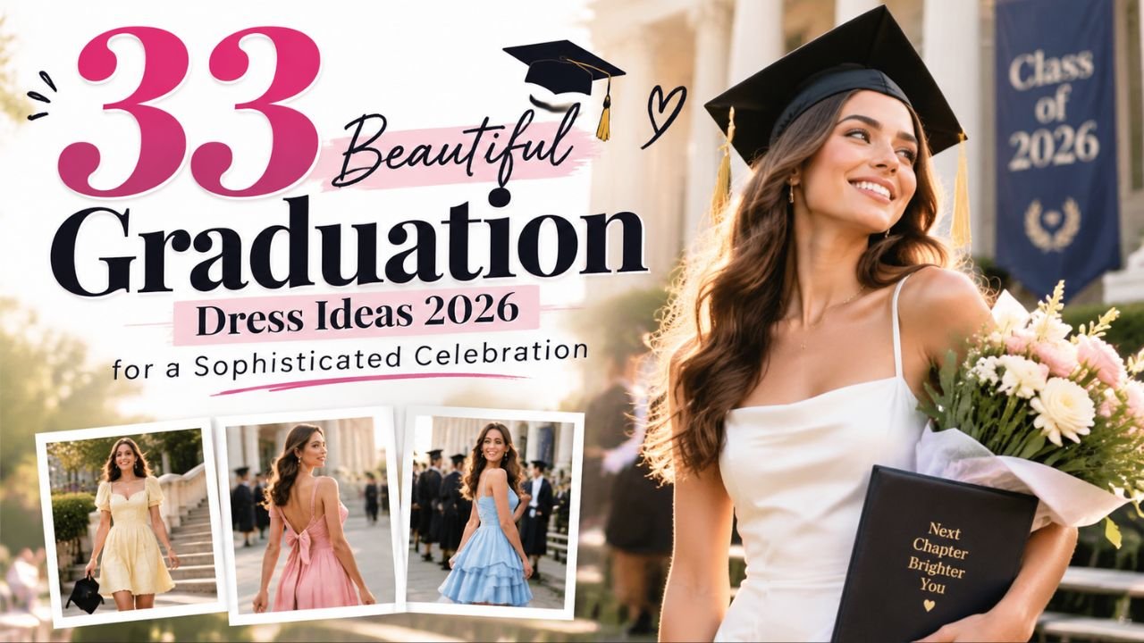 33 Beautiful Graduation Dress Ideas 2026 for a Sophisticated Celebration