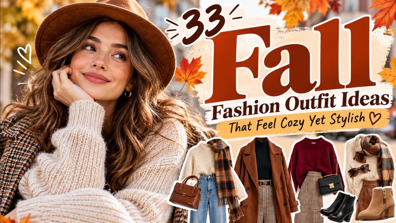 33 Fall Fashion Outfit Ideas That Feel Cozy Yet Stylish