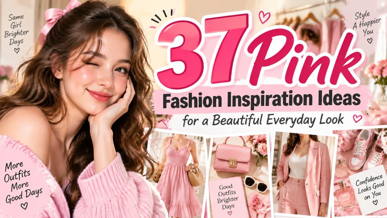 37 Pink Fashion Inspiration Ideas for a Beautiful Everyday Look