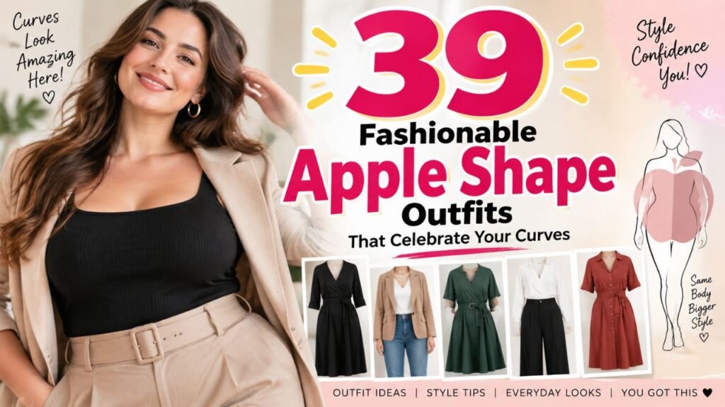 39 Fashionable Apple Shape Outfits That Celebrate Your Curves