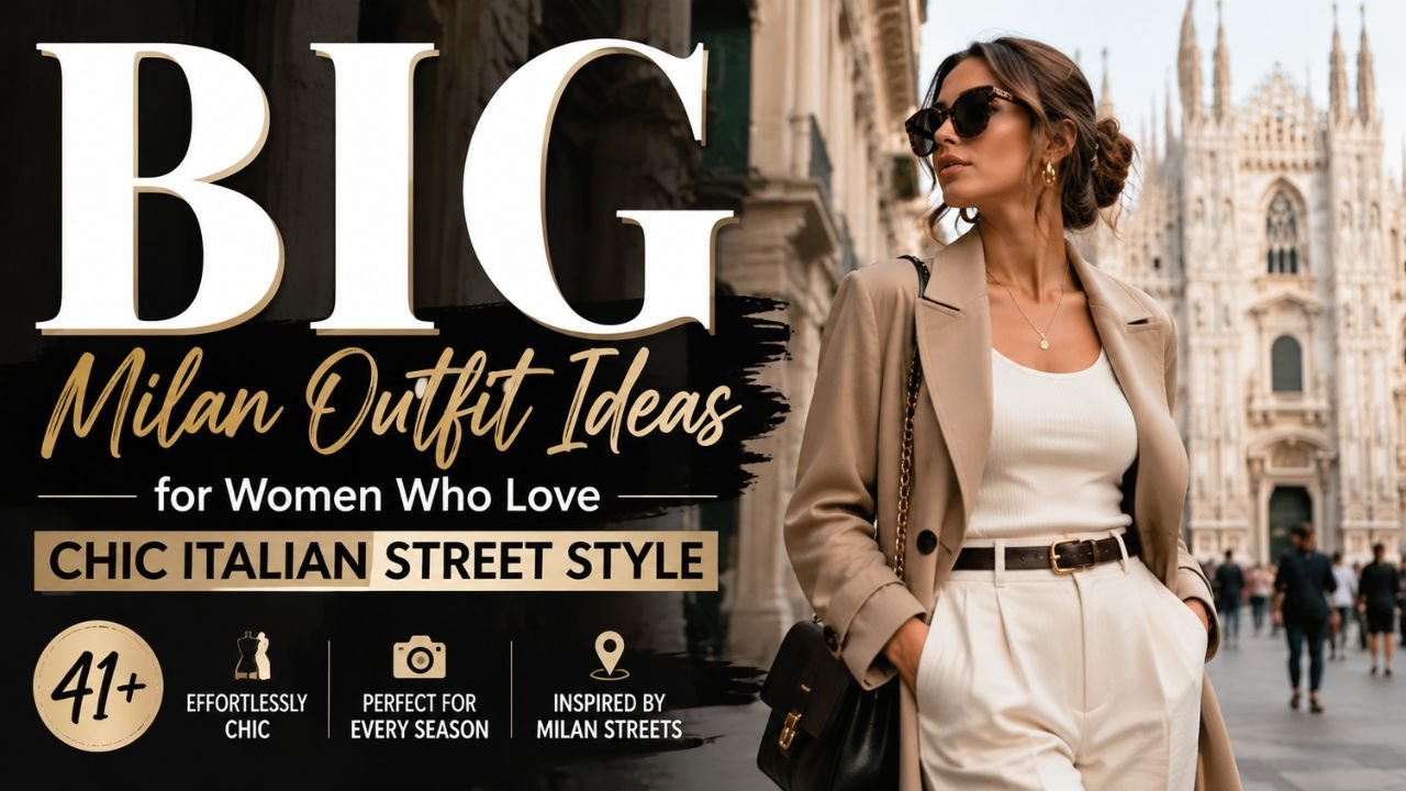 43+ Milan Outfit Ideas for Women Who Love Chic Italian Street Style