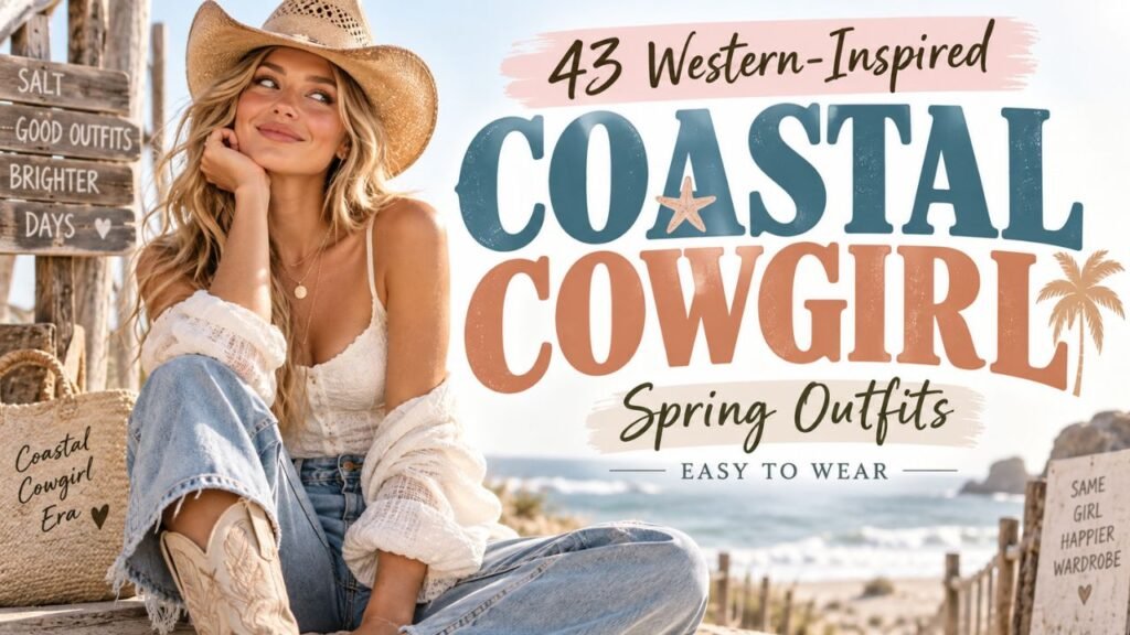 43 Western-Inspired Spring Outfits That Make The Coastal Cowgirl Trend Easy To Wear