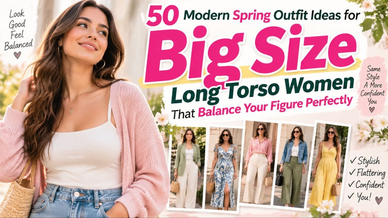 50 Modern Spring Outfit Ideas for Long Torso Women That Balance Your Figure Perfectly