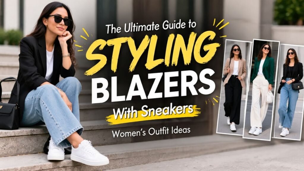 The Ultimate Guide to Styling Blazers With Sneakers 51 Women’s Outfit Ideas