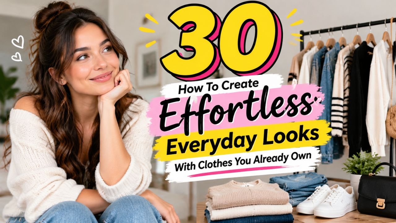 30 Ways to Create Easy and Stylish Everyday Looks Using the Clothes You Already Own