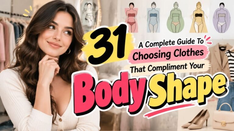 The 31 Right Way to Choose Clothes According to Your Body Shape.
