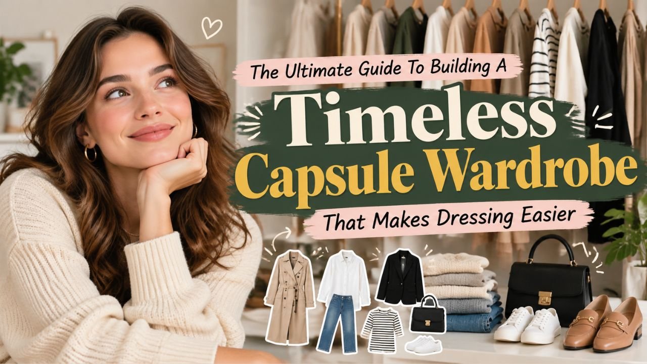 Ultimate Guide To Building A Timeless Capsule Wardrobe That Makes Dressing